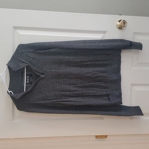 Buckle Black Men's Quarter Zip Sweater Size XL